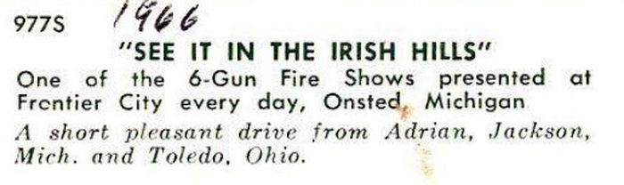 Frontier City - Vintage Postcard (newer photo)